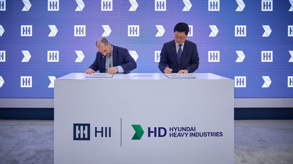 HII and HD Hyundai Heavy Industries Sign Memorandum of Understanding ...
